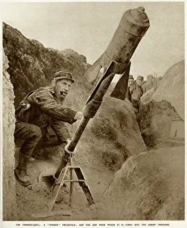 Laterally: Torpedo-shell 1915