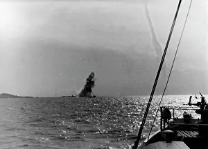 Torpedoing: Torpedoing of a Russian cargo ship, 1942