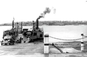Torpoint: Torpoint, Ferry c1955