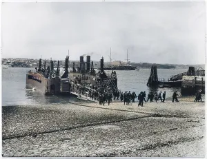 Torpoint: Torpoint Ferry, Plymouth Harbour, Devon