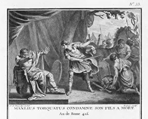 Condemn: Torquatus condemns his own son to death