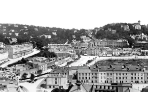 Waldon: Torquay, from Waldon Hill 1888