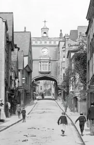 Totnes: Totnes, the Gateway, Fore Street 1896