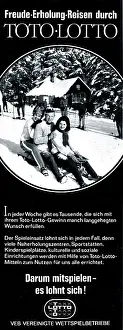 Lotteries: Toto-Lotto, advertising 1977