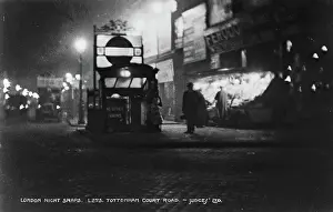 Streetlights: Tottenham Court Road at Night