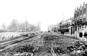 C1903: Tottenham, making the Road in Lordship Lane c1903