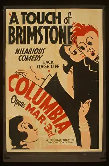 Hilarious: A touch of brimstone Hilarious comedy : Back stage life A to