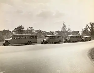 Curb: Tour bus, 1920s