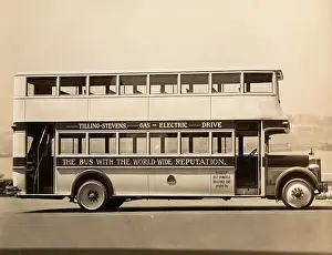Tilling: Tour bus, 1920s