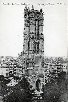 Unattributed: Tour Saint-Jacques (St James's Tower), Paris, France