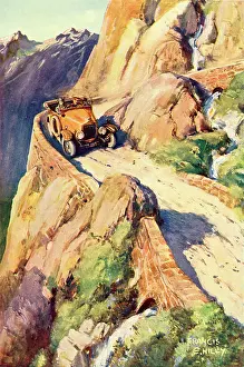 Ensures: TOURING IN THE ALPS