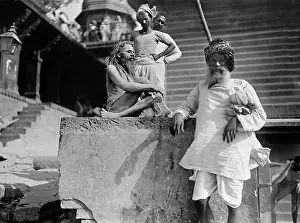 Bevlkerung: Tourism - India around 1912
