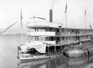 Puritan: Tourist steamer on the Nile, 1906