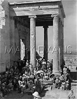 Wigram: TOURISTS AT ACROPOLIS