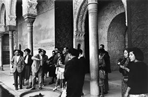 1962roger: Tourists at the Alhambra, Granada, Spain