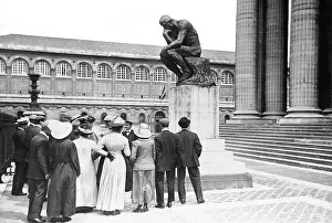Pantheon: Tourists in Paris, 1914