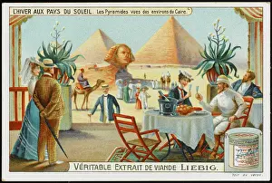Mighty: TOURISTS AT THE PYRAMIDS