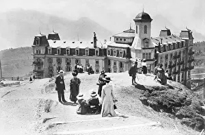 Kulm: Tourists on the Rigi, 1911