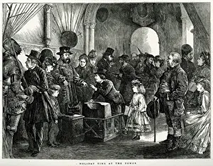 Eager: TOURISTS AT THE TOWER