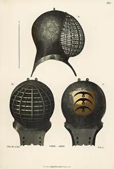 Oberwesel: Tournament helmet from the mid-15th century
