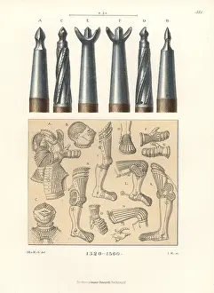 Hefner Altenecks: Tournament lance heads and jousting armor, mid-16th century