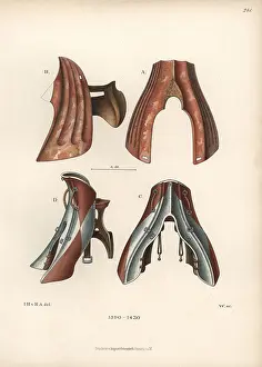 Saddles: Tournament saddles from the 15th century