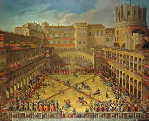1565: Tournament in the Vatican, Italian School