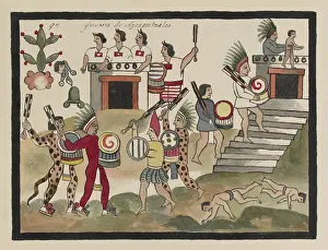 Mexica: Tovar Codex, Battle of Azcapotzalco, 1430