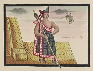 Mexica: Tovar Codex, Huitzil gihuitl, 2nd Tlatoani, Aztec Ruler