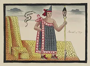 Obsidian: Tovar Codex, Itzcoatl, 4th Tlatoani, Aztec Ruler