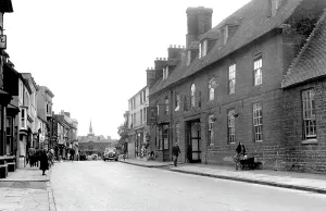 Towcester: Towcester, Watling Street c1955
