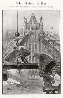 Dismantling: Tower Bridge Construction 1894