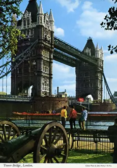 Tower Bridge and River Thames, London