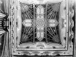 Davids: Tower ceiling, St David's Cathedral, South Wales