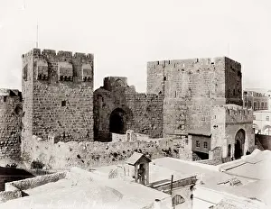 Jaffa: The Tower of David the Jaffa Gate Jerusalem, modern Israel
