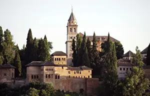 Jalousie: Tower of the Ladies, Alhambra, Granada, Spain