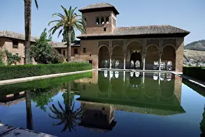 Arabesque: Tower of the Ladies, Alhambra, Granada, Spain