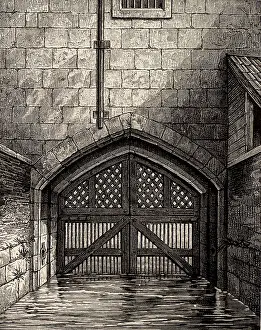 Inland: The Tower of London: Traitor's Gate, the water