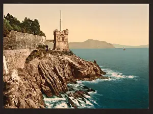 Nervi: The tower, Nervi, Genoa, Italy