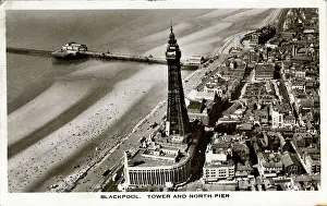 Blackpool: The Tower & North Pier, Blackpool, Lancashire