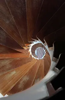 Gaudis: Tower staircase, El Capricho de Gaudi, Comillas