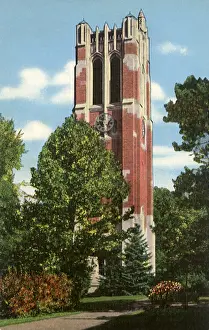 Mich: Tower at State College. East Lansing
