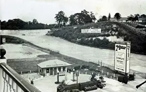 The Brooklands Museum Collection: Tower view, Shell Pagoda, Members Hills - Brooklands