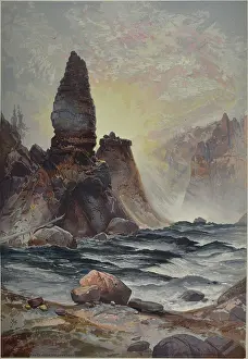 Prominence: Towers of Tower Falls, Yellowstone