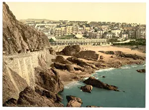 Ilfracombe: Town and beach from Capstone, Ilfracombe, England