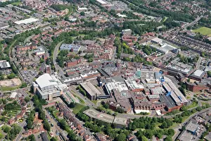 Redditch: The town centre and Kingfisher Shopping Centre, Redditch