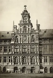 Triglyphs: Town Hall, Anvers (Antwerp), Belgium