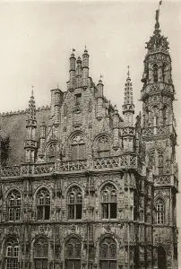 Oudenaarde: Town Hall, Audenarde (Oudenaarde), Belgium