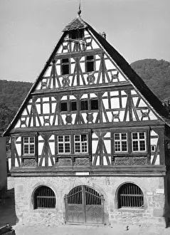 Timbered: The town hall of Doerrenbach