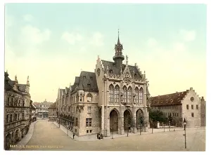 Erfurt: Town hall, Erfurt, Thuringia, Germany